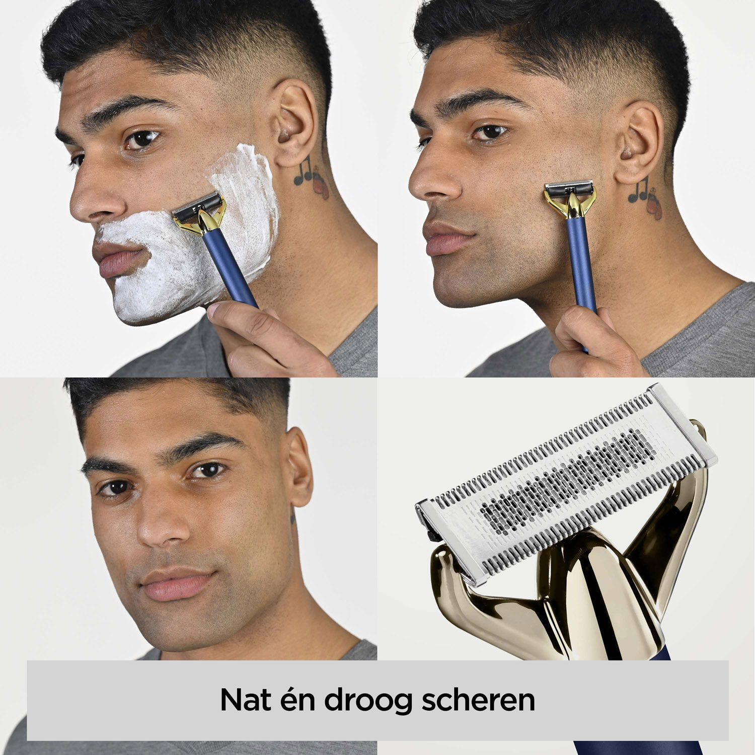 Korte baard